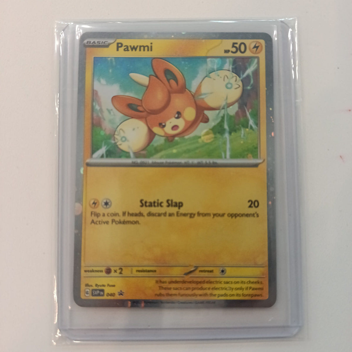 2023 Pokemon Company Scarlet & Violet Pawmi #040