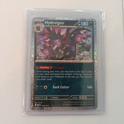 2024 Pokemon Company Scarlet & Violet Promo M24en Hydreigon Holo #010/015