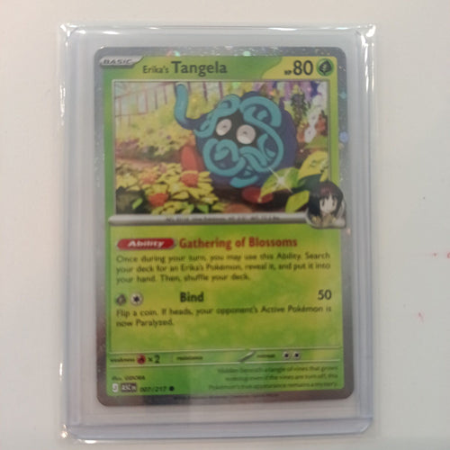 2024 Pokemon Company Shrouded Fable Erika's Tangela #007/217