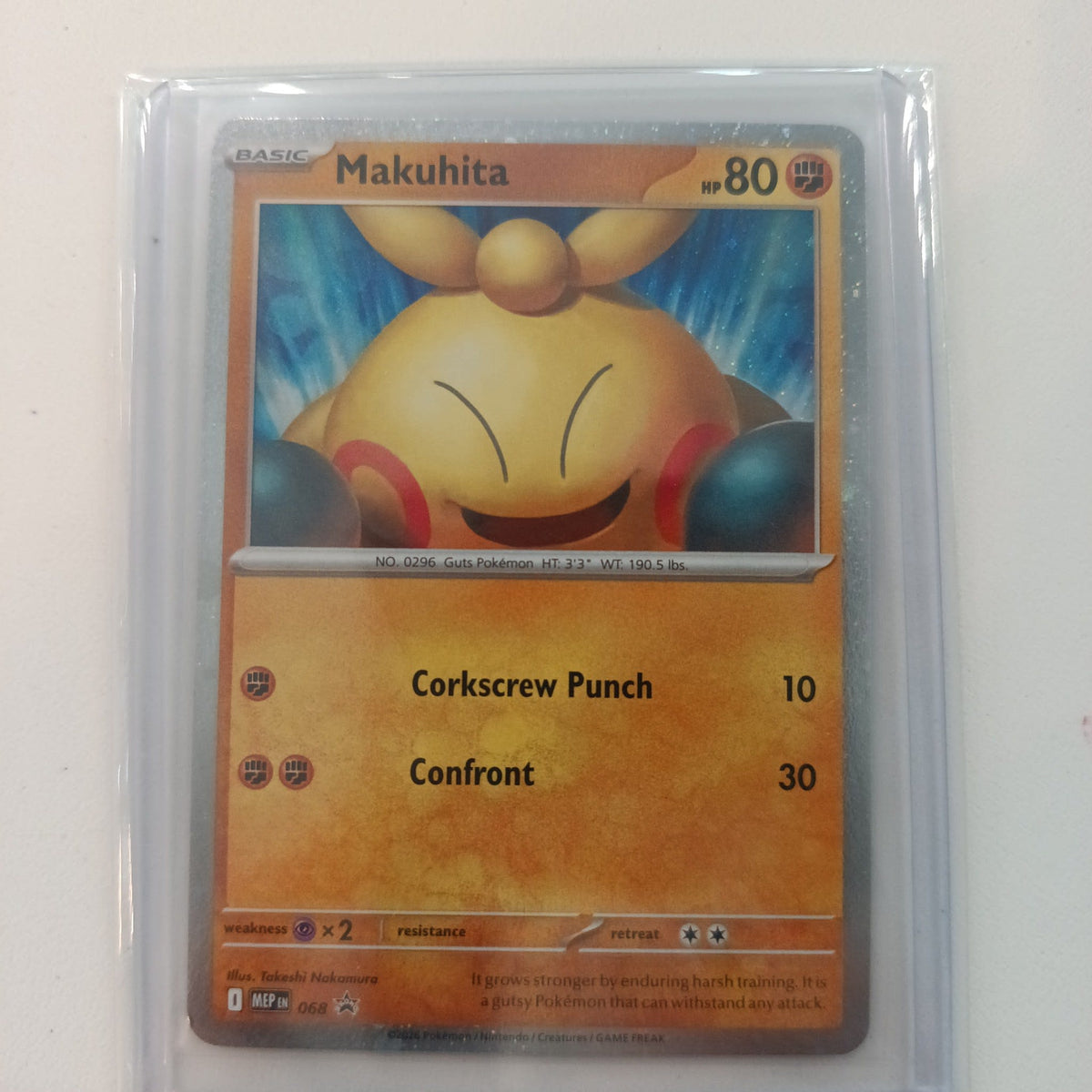 2024 Pokemon Company Scarlet & Violet Promo Makuhita #068