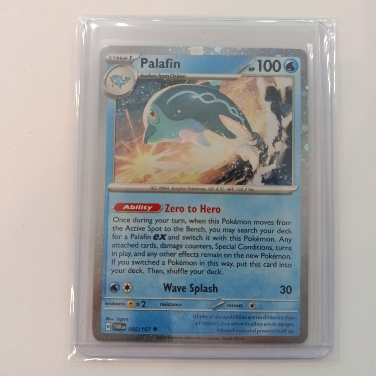 2024 Pokemon Company Twilight Masquerade Palafin #060/167