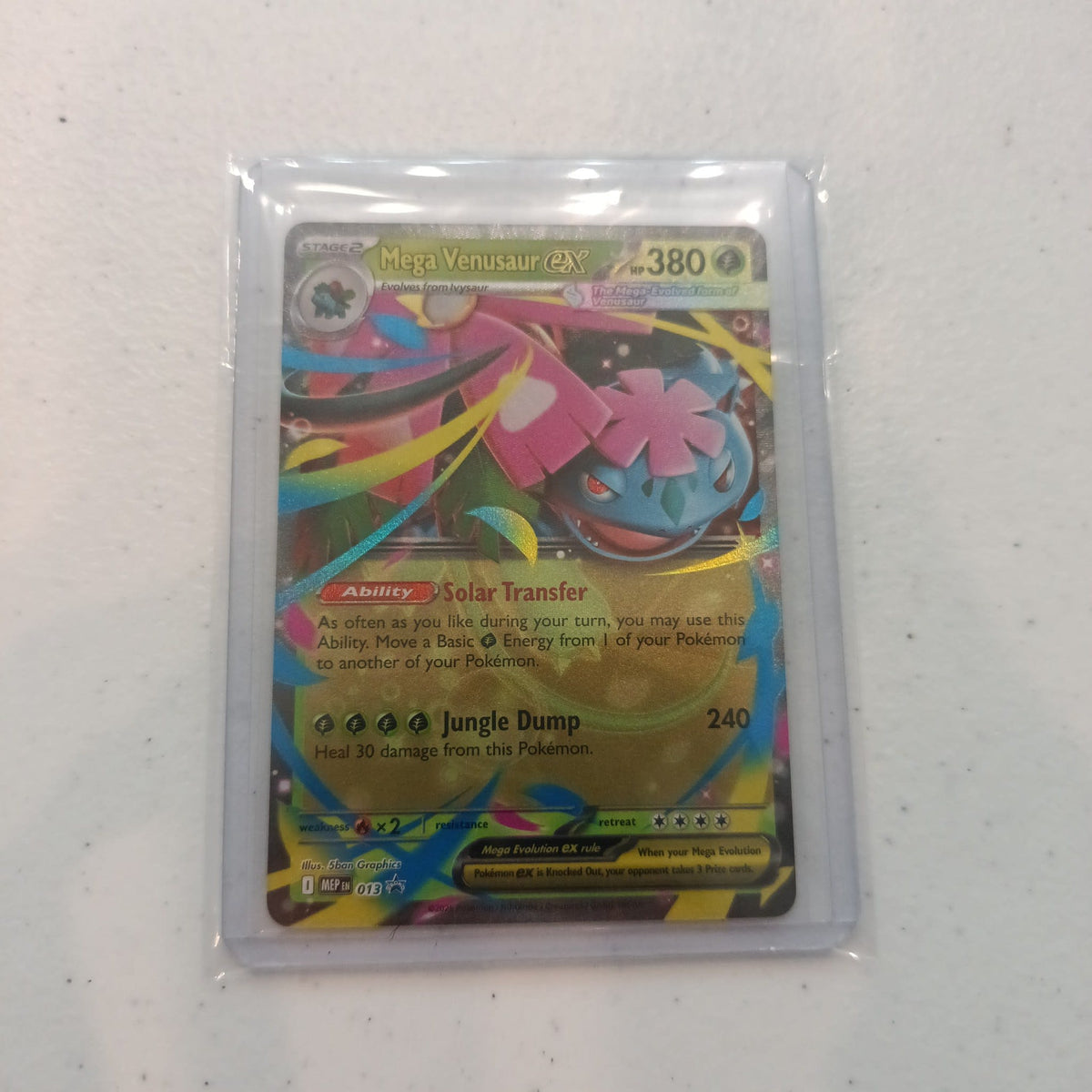 Pokemon Company Mega Evolution Ex (MEP) Mega Venusaur ex #013