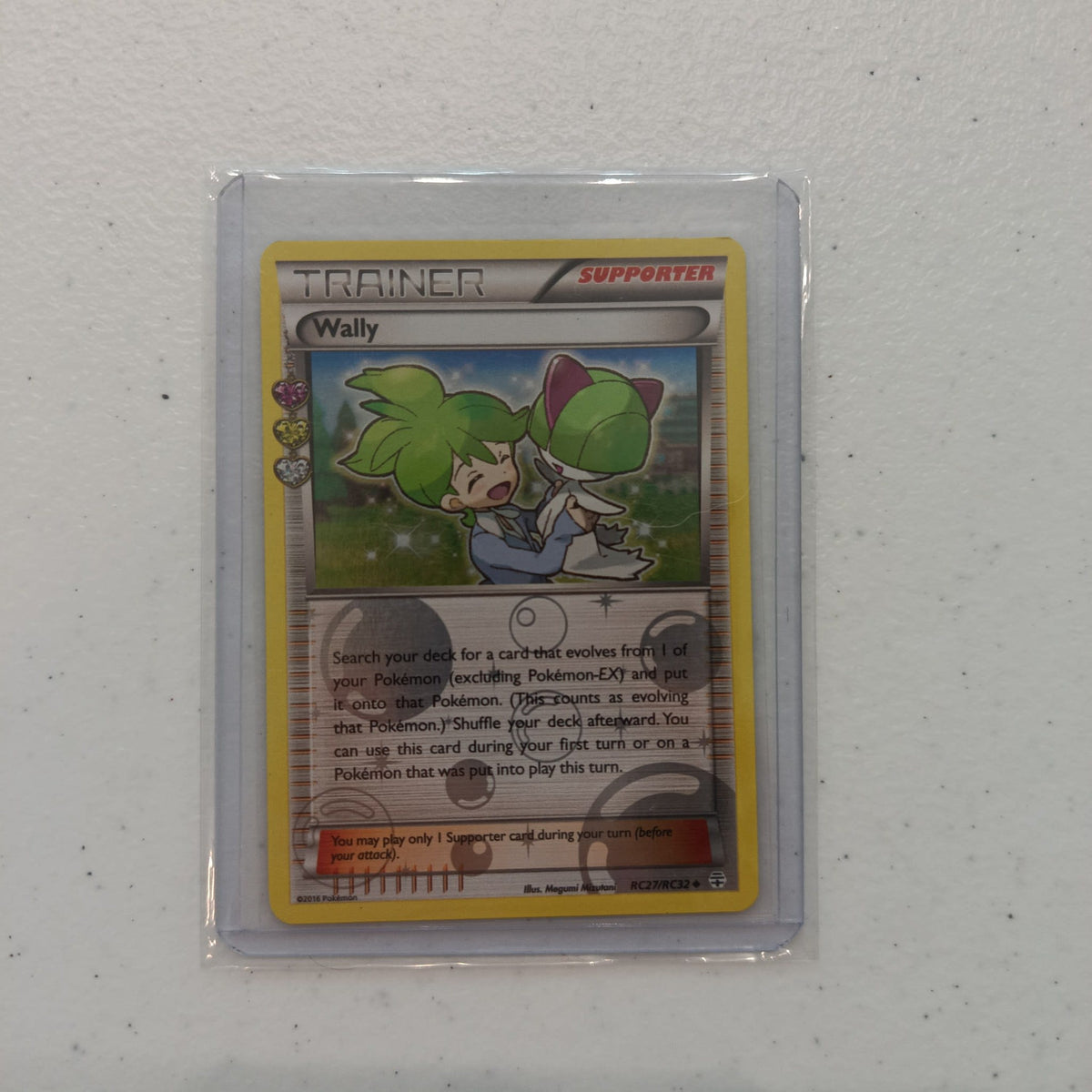 2016 Pokemon Company Generations Radiant Collection Wally #RC27/RC32