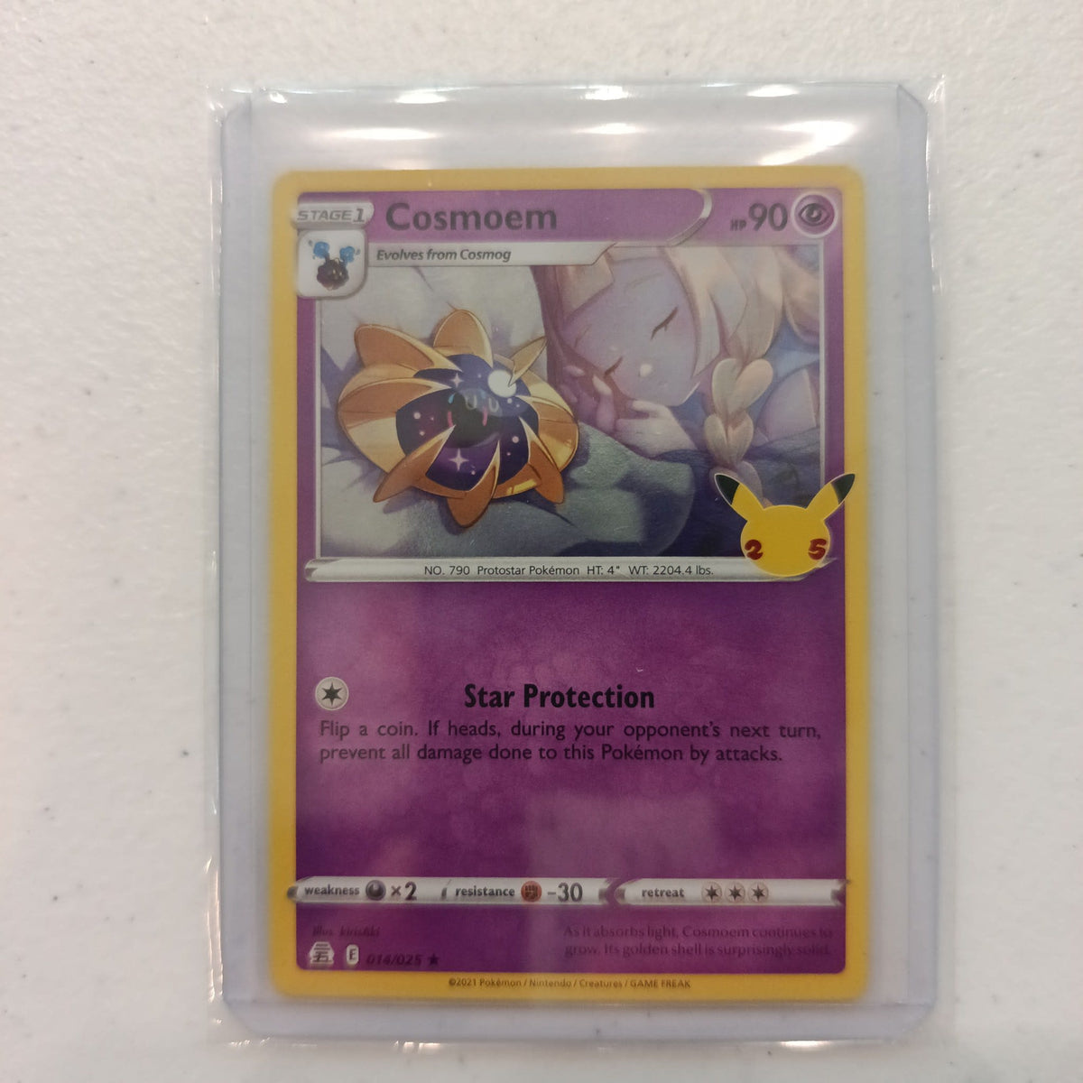 2021 Pokemon Company Celebrations Cosmoem #014/025