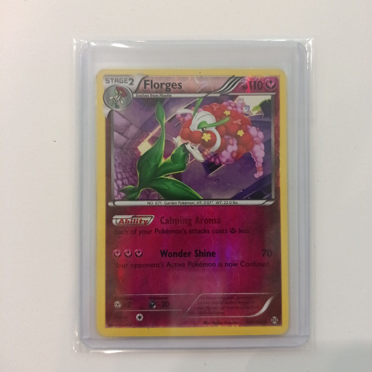 Pokemon Company Pokémon Trading Card Game Florges #671