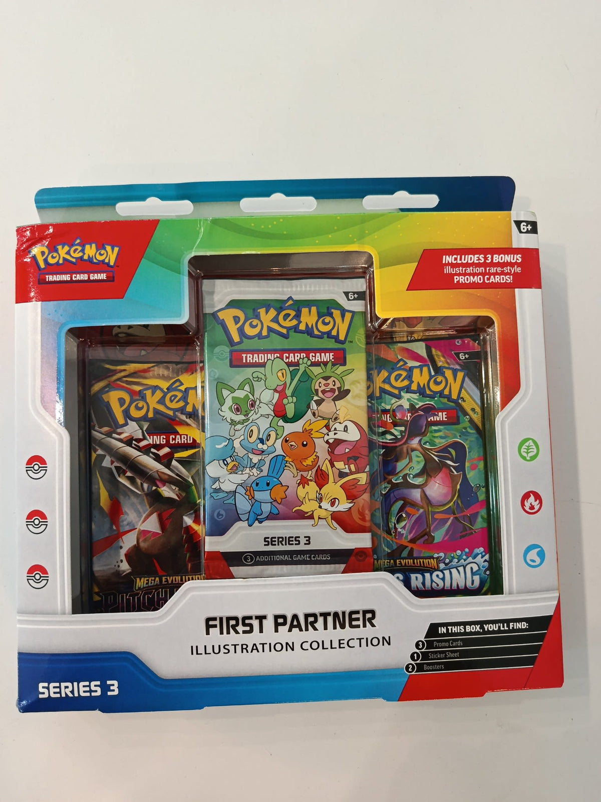 Pokemon First Partner Illustration Collection Series 3 First Partner Pokemon Blister 2026
