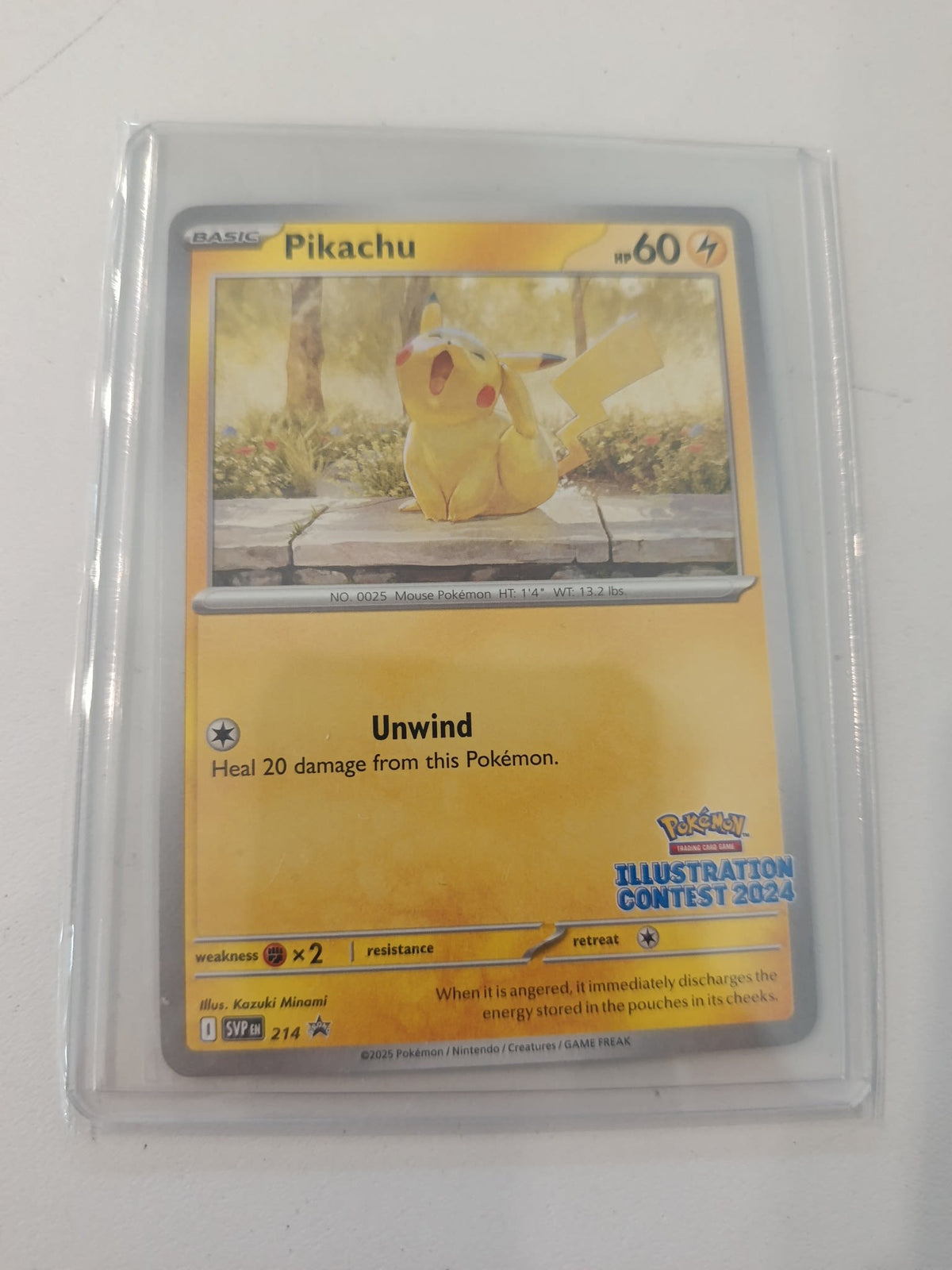 Pokemon Pikachu SVP EN (Scarlet & Violet Black Star Promos) #214 2025 (English)