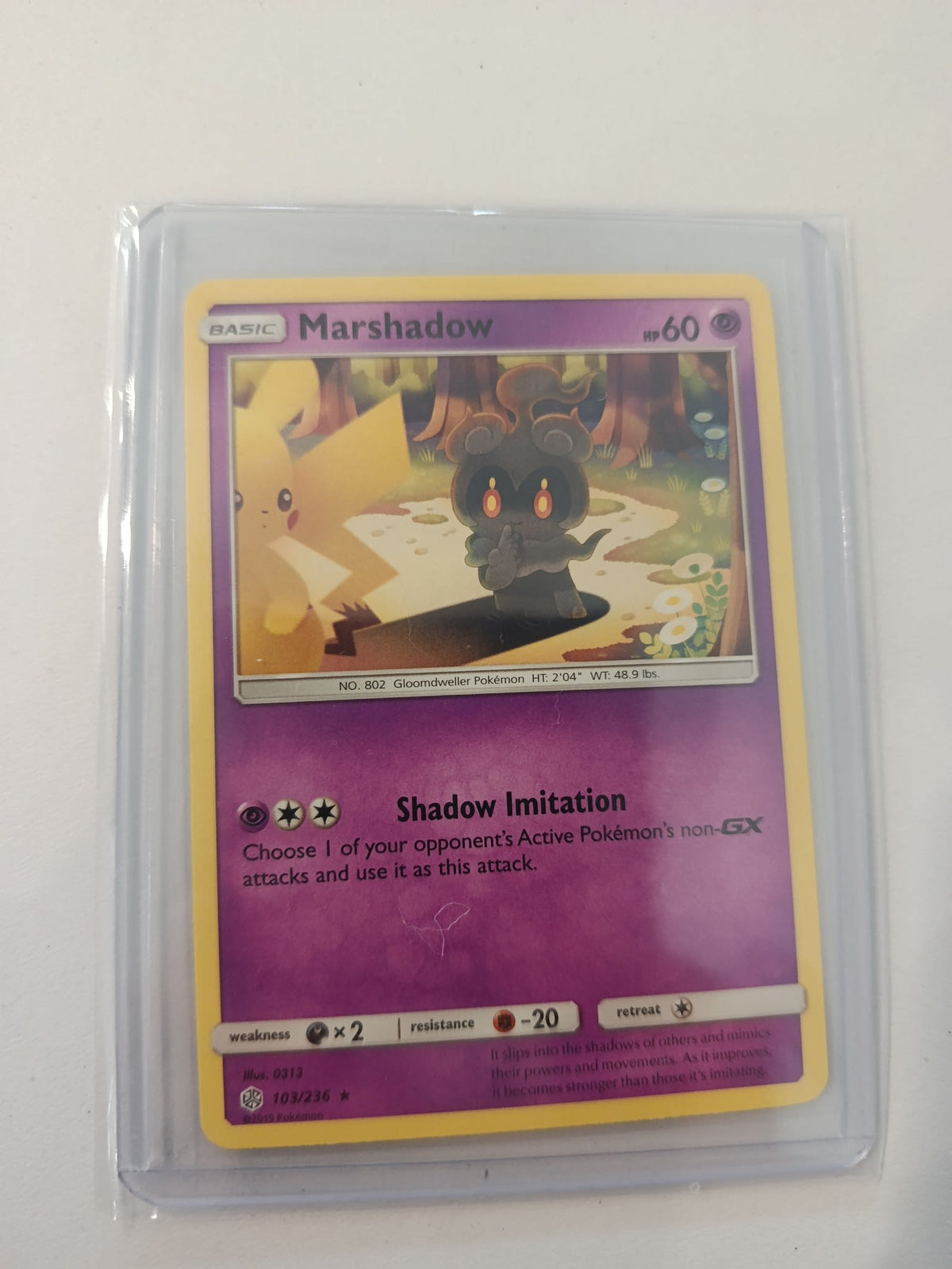 Pokemon Marshadow Crimson Invasion #103/236 2017 (English)
