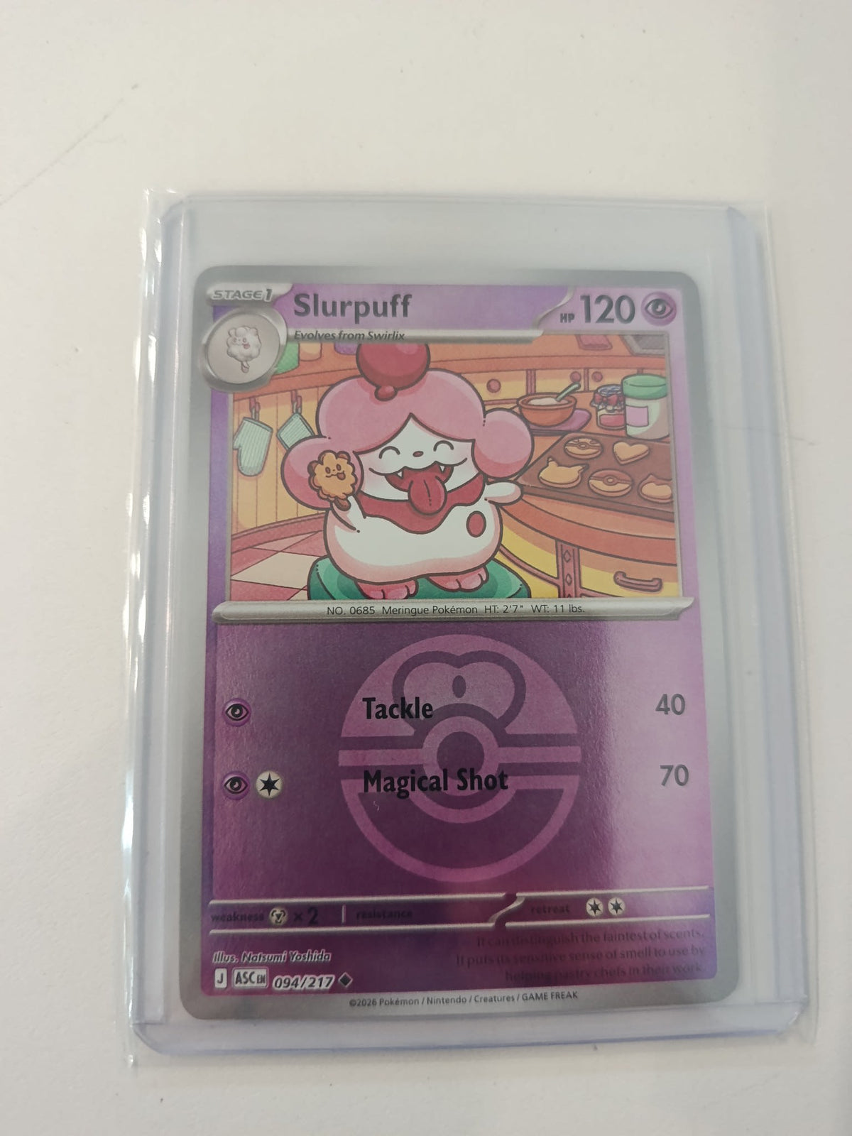 Pokemon Slurpuff ASC (Astral Crown) #094/217 2026 (English)