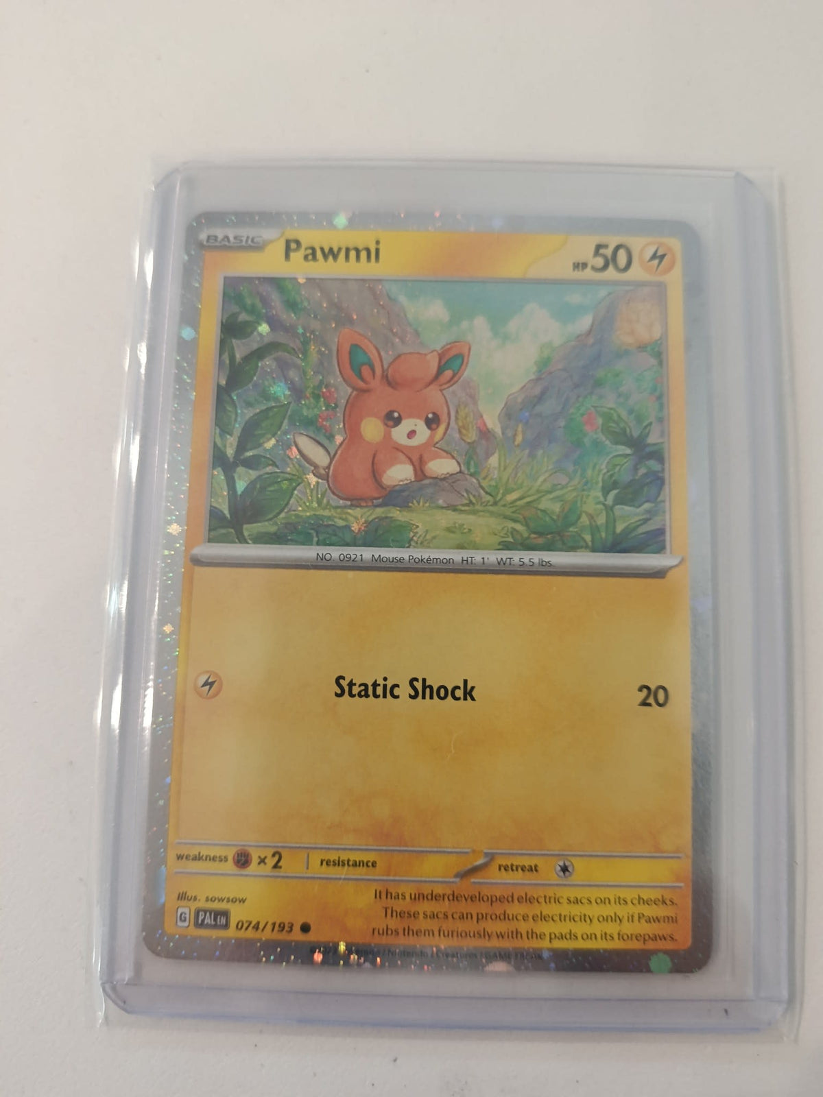 Pokemon Pawmi Paldea Evolved (PAL EN) #074/193 2023 (English)