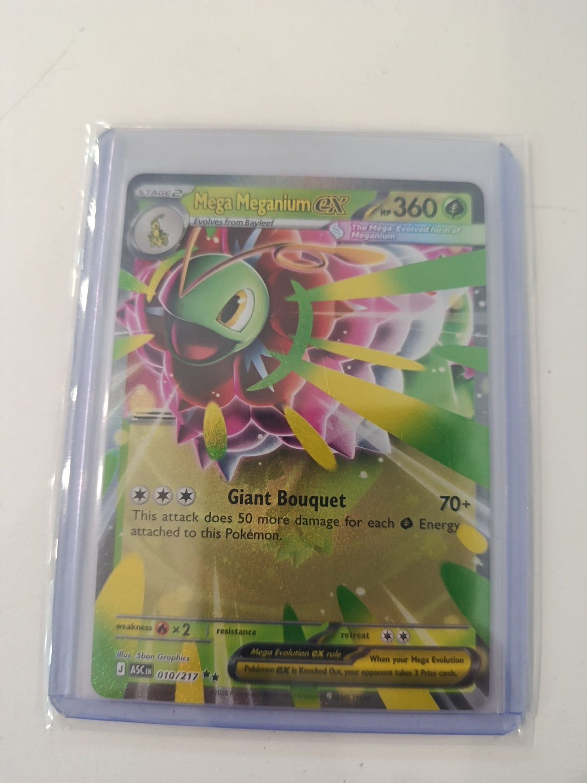 Pokemon Mega Meganium ex ASC (Astral Clash) #010/217 2026 (English)