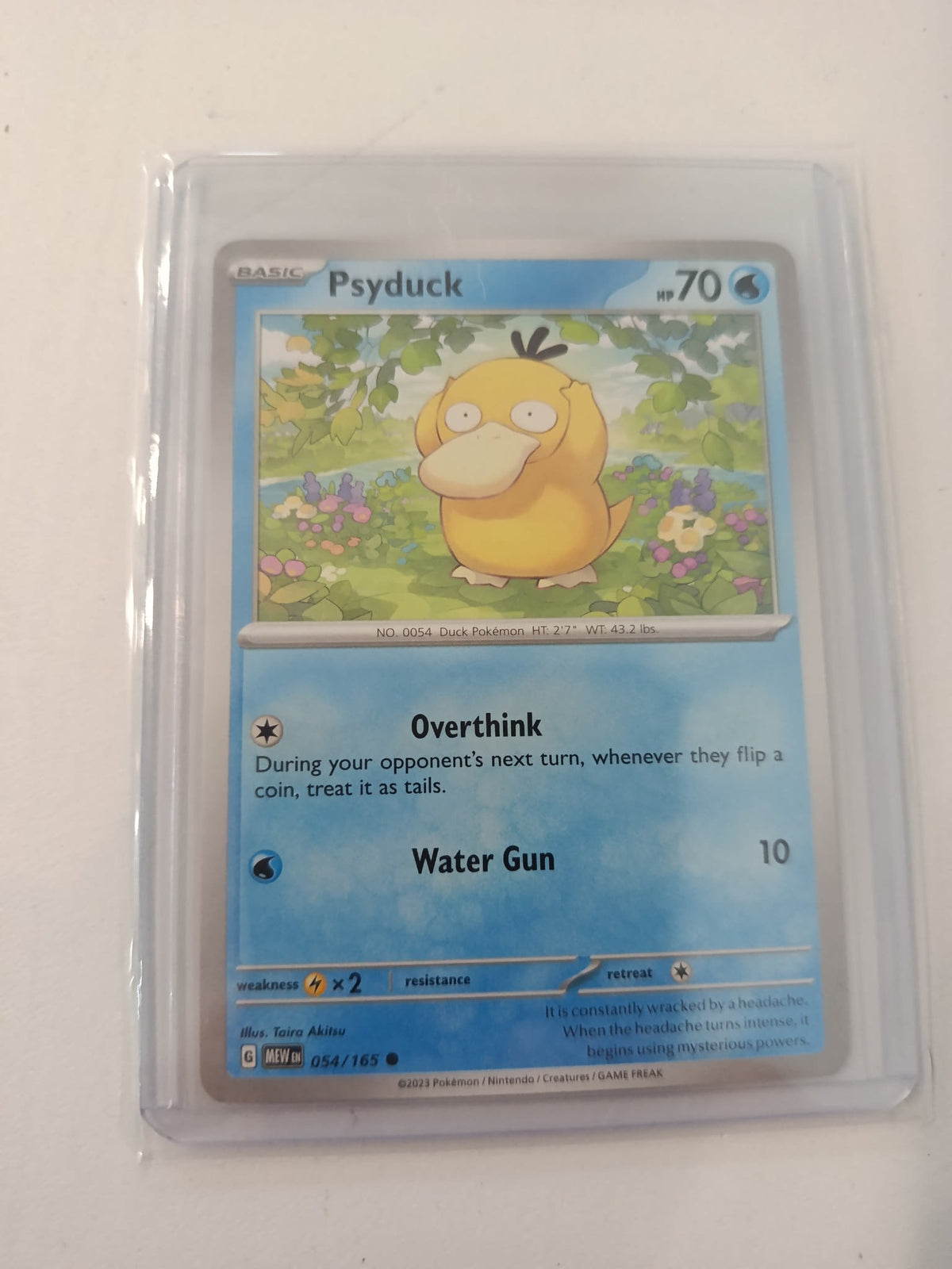 Pokemon Psyduck 151 (MEW) #054/165 2023 (English)