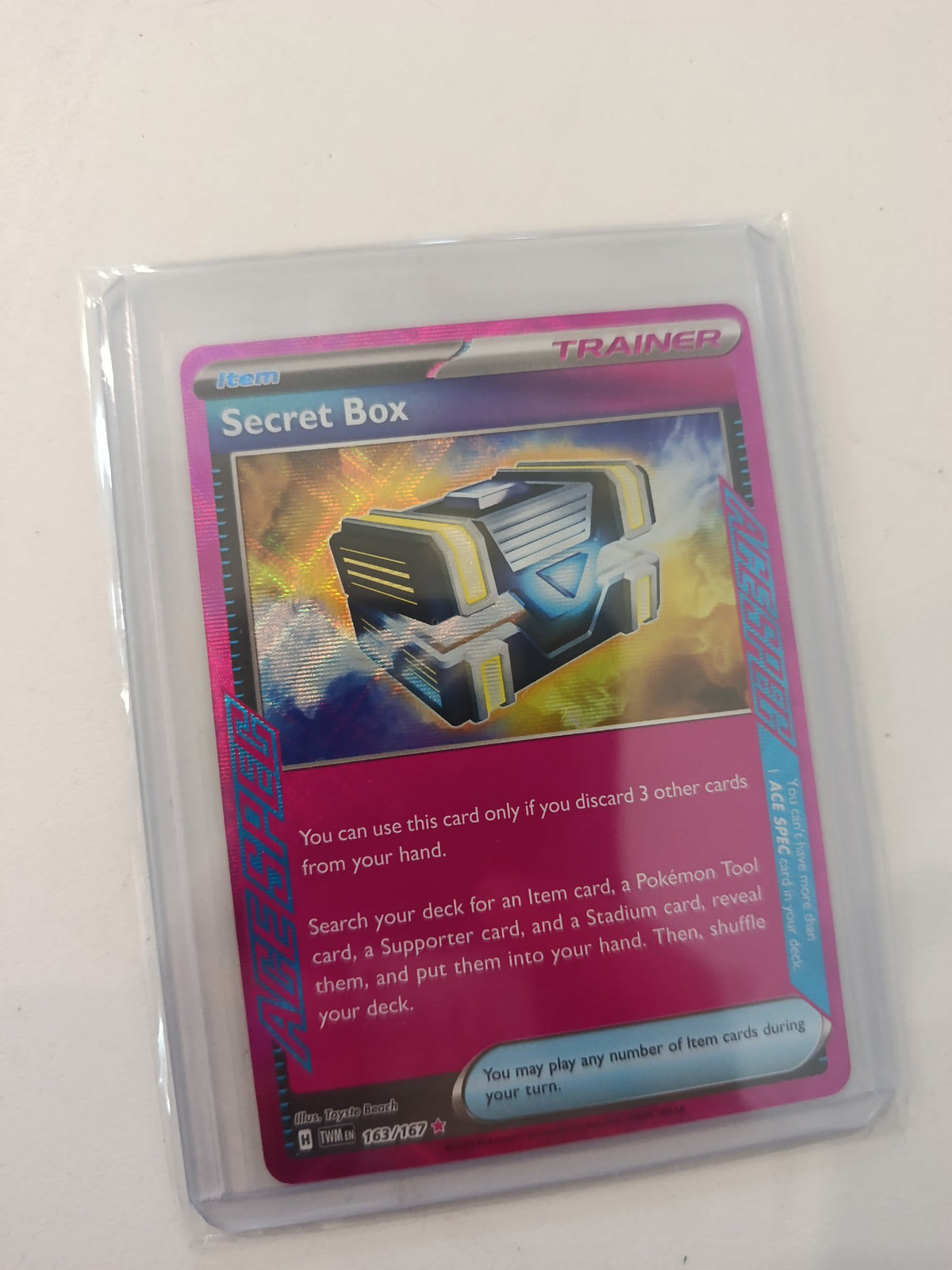 Pokemon Secret Box Twilight Masquerade (TWM) #163/167 (English)