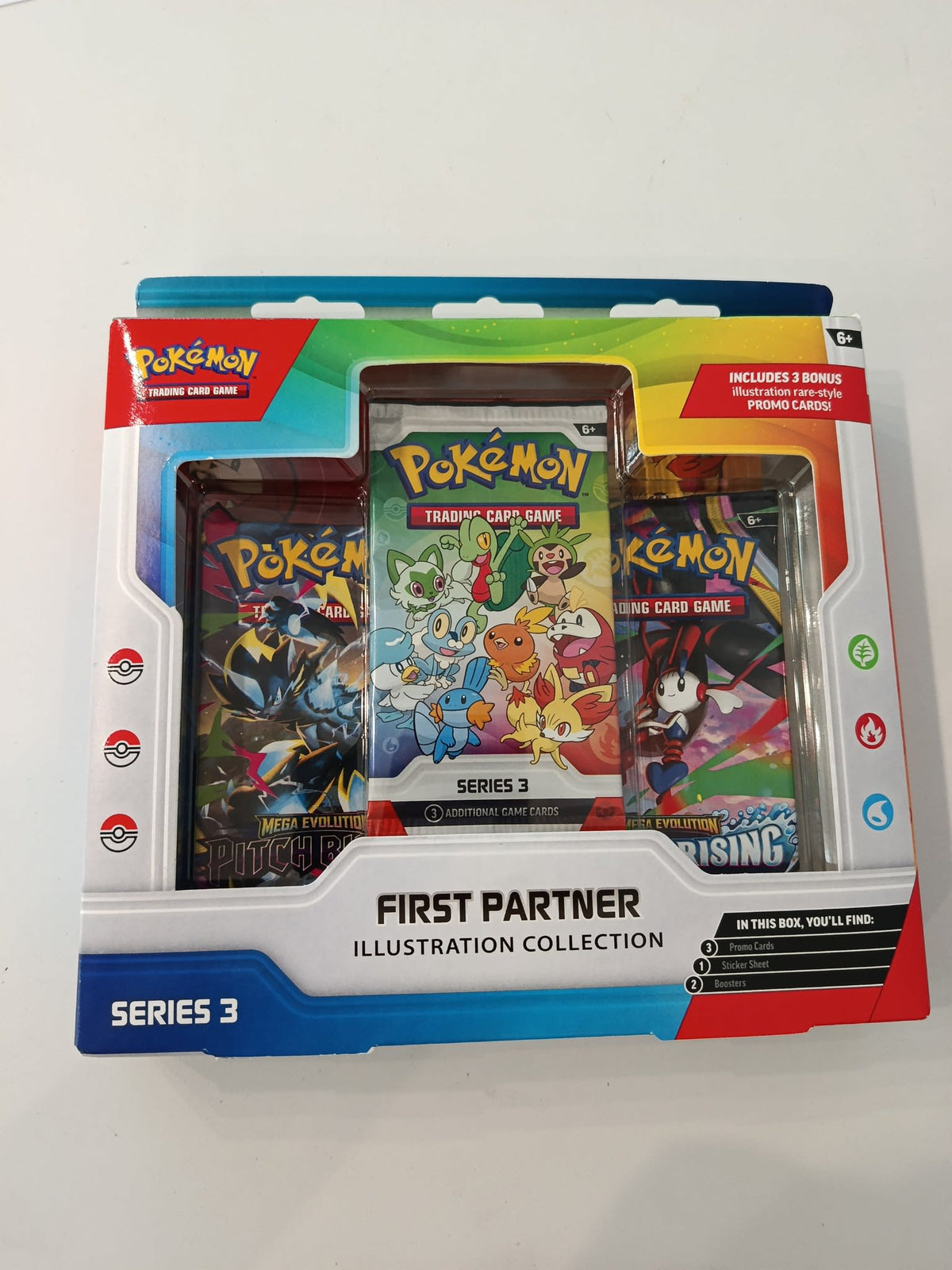 Pokemon First Partner Illustration Collection Series 3 First Partner Pokemon Collection Bo