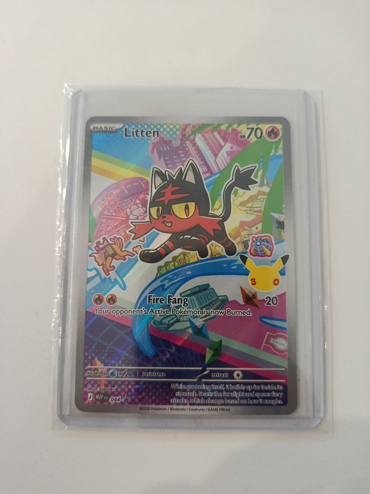 Pokemon Litten MEP #044 2025 (English)