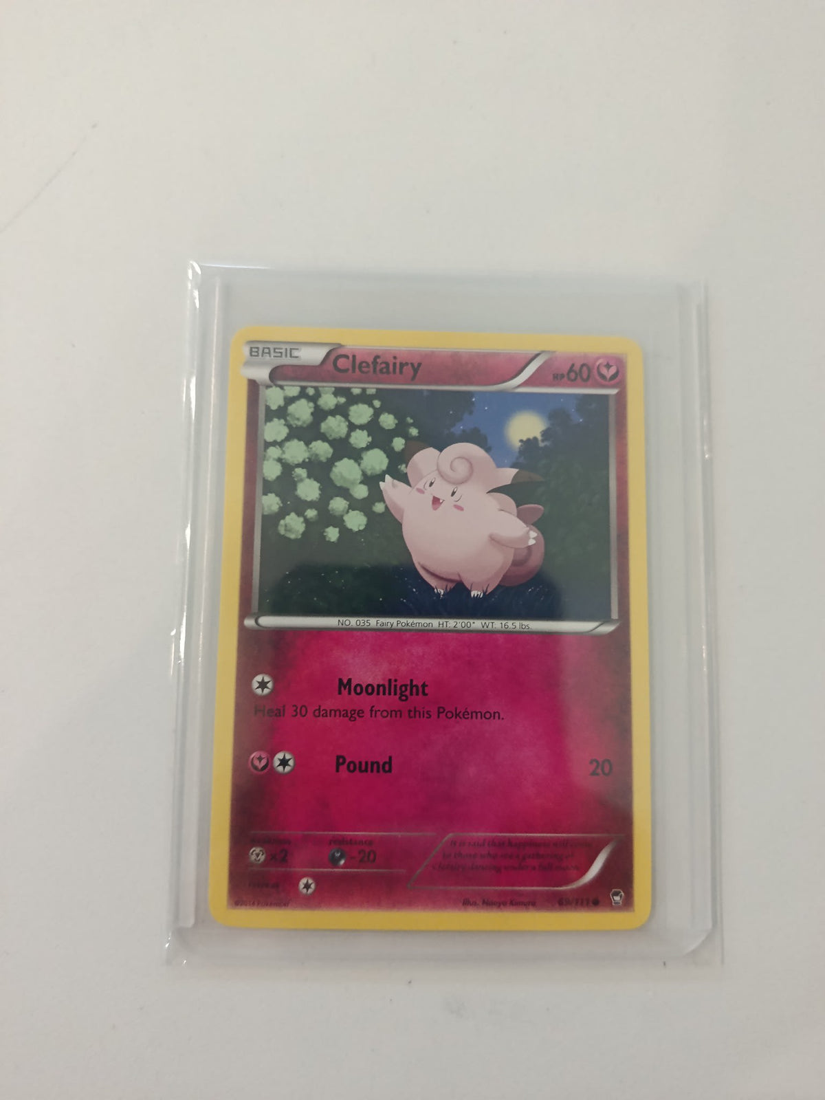 Pokemon Clefairy XY (BREAKthrough) #65/162 2014 (English)