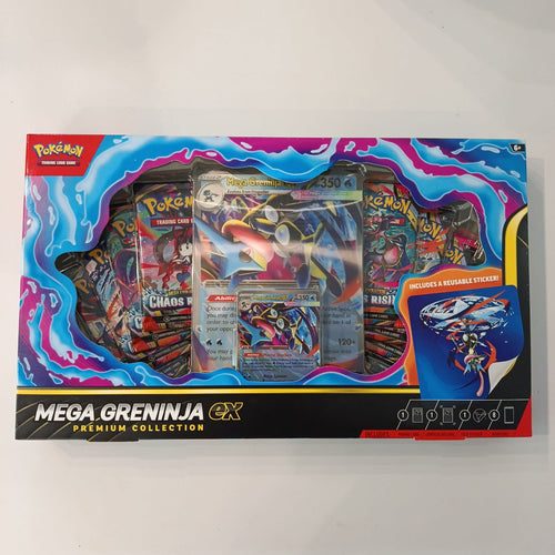 Pokemon Mega Evolution Series Mega Greninja ex Premium Collection 2025 (English)