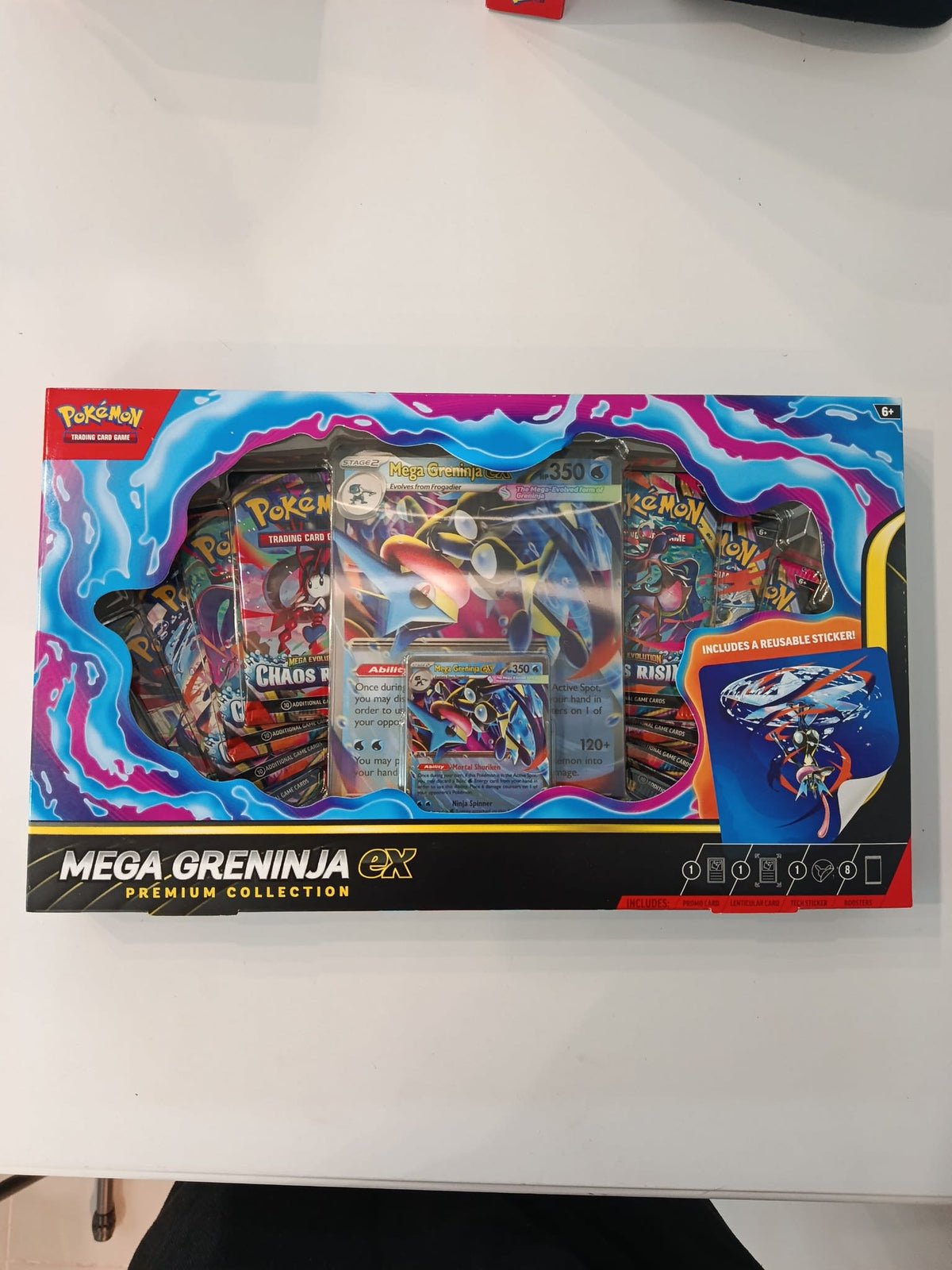 Pokemon Mega Evolution Series Mega Greninja ex Premium Collection 2025 (English)