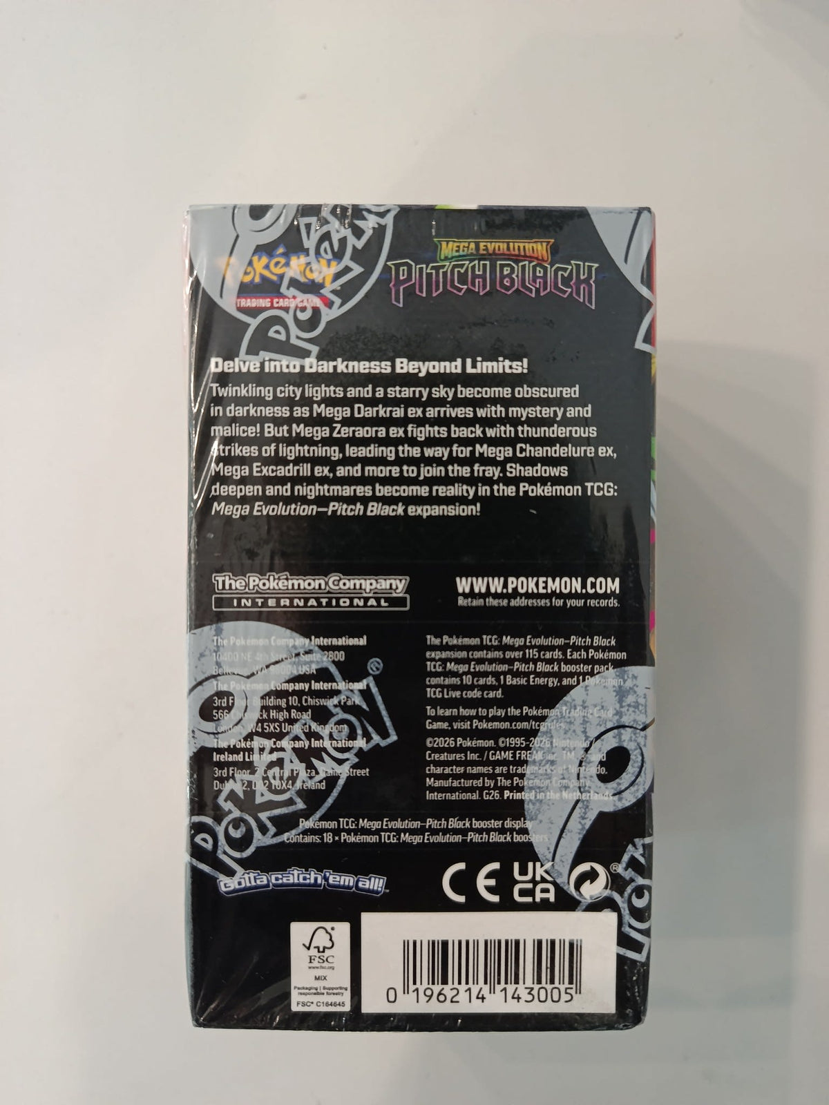 Pokemon Mega Evolution - Pitch Black Mega Darkrai ex 2026 (English) - view 2