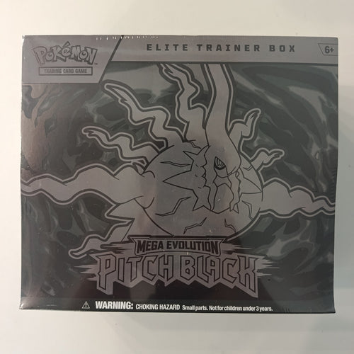 Pokemon Mega Evolution Pitch Black Mega Darkrai ex Elite Trainer Box 2025 (English)