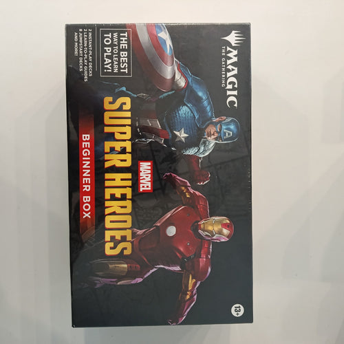 Magic: The Gathering Marvel Super Heroes Iron Man, Captain America Beginner Box 2025 (Engl