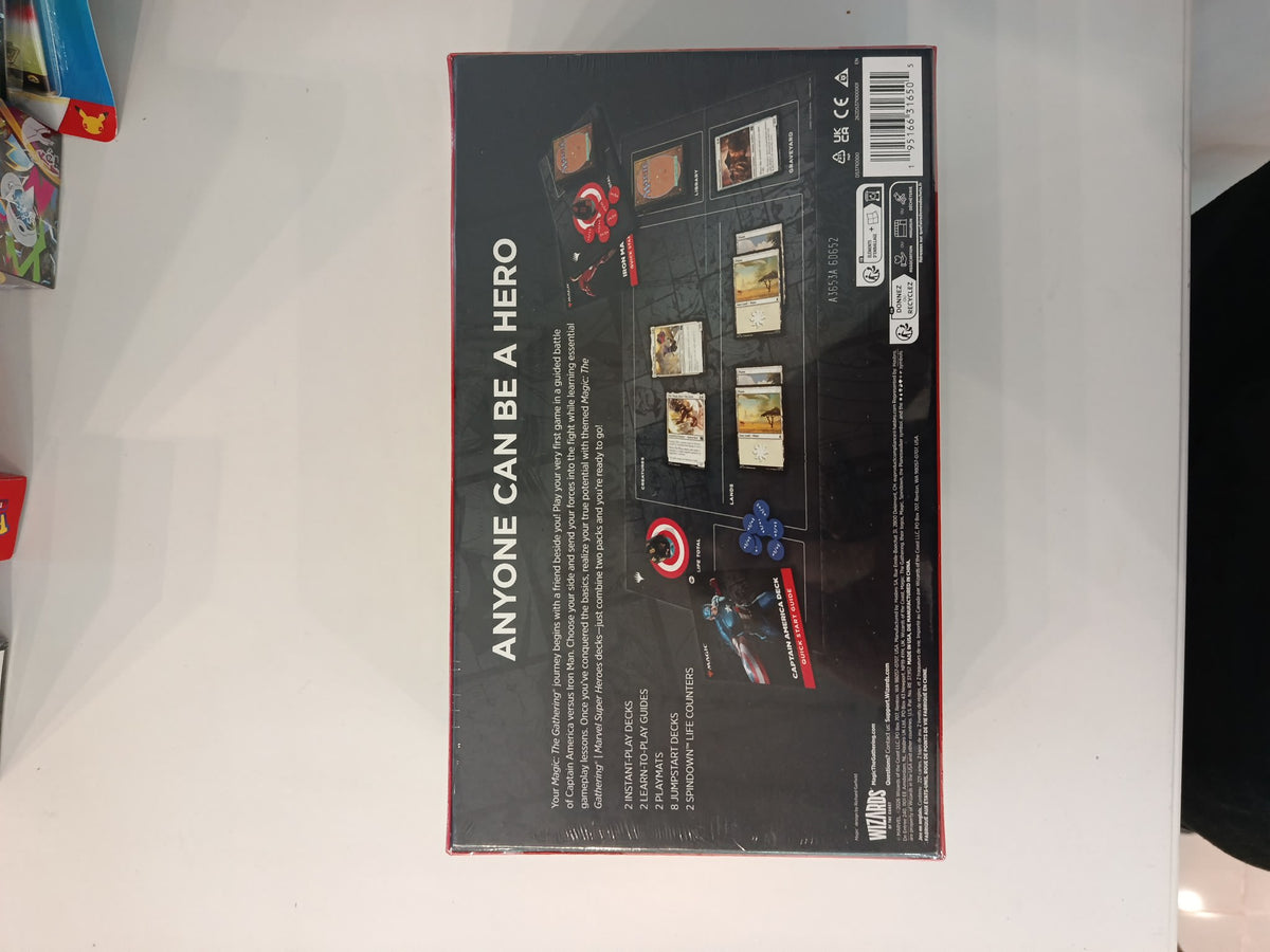 Magic: The Gathering Marvel Super Heroes Iron Man, Captain America Beginner Box 2025 (Engl - view 2