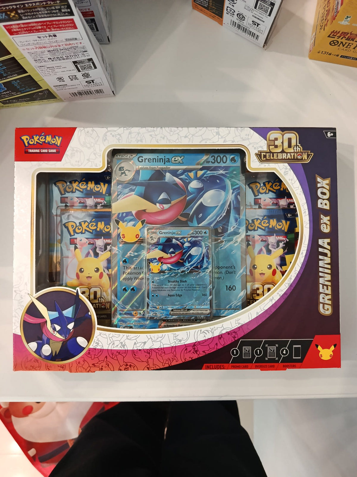 Pokemon 30th Celebration Greninja ex Collection Box 2025 (English)