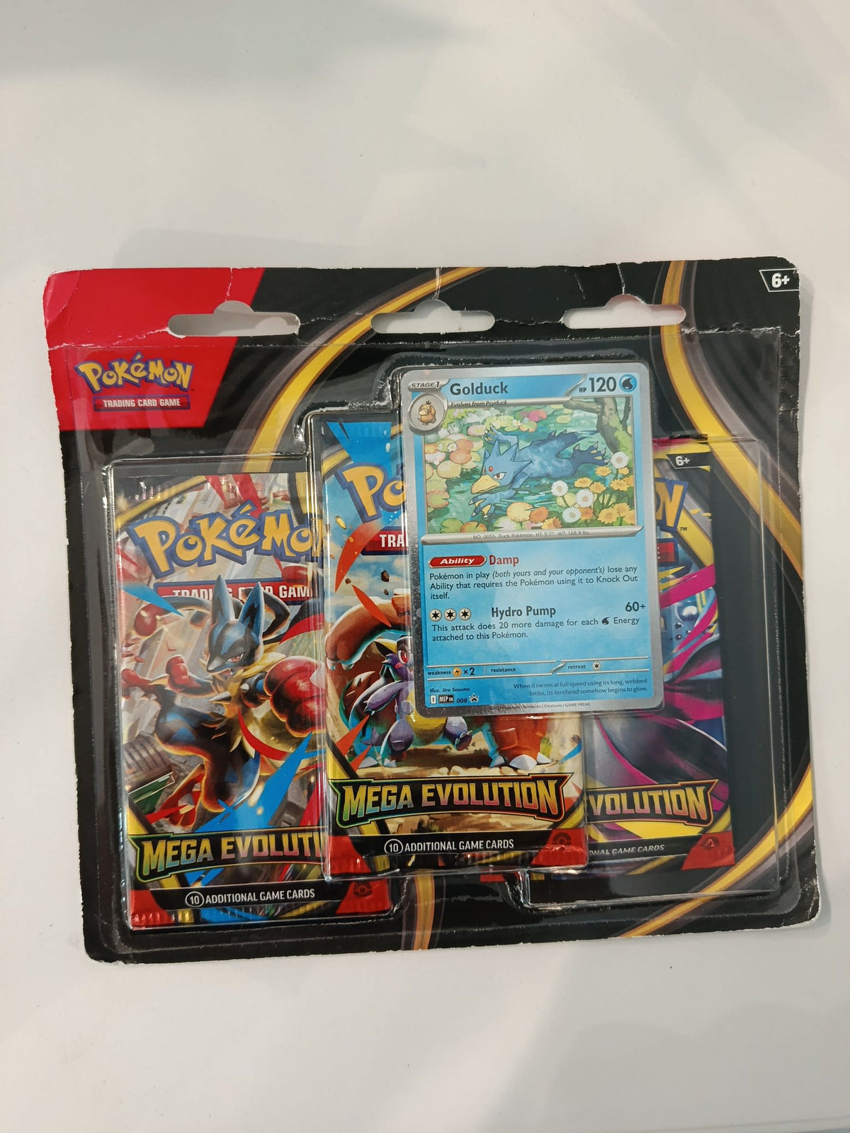 Pokemon Mega Evolution Golduck Blister (English)