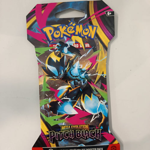 Pokemon Mega Evolution Pitch Black Mega Luxray Booster Pack (English)