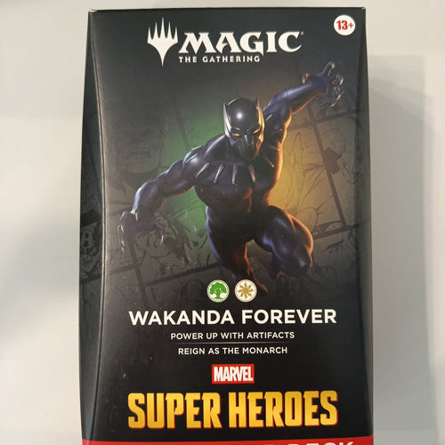 Magic: The Gathering Marvel Super Heroes (MSC) Black Panther Commander Deck 2025 (English)