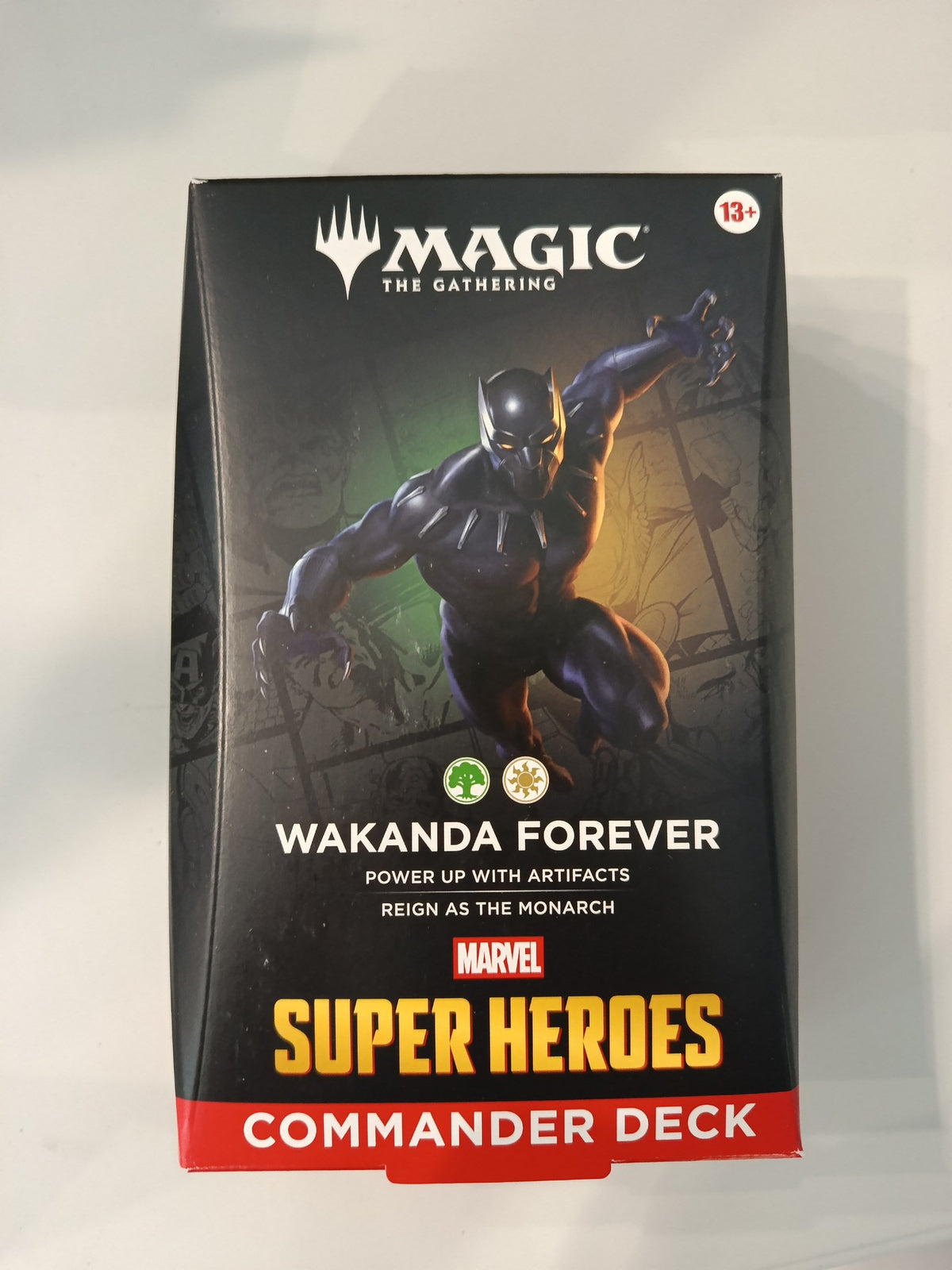 Magic: The Gathering Marvel Super Heroes (MSC) Black Panther Commander Deck 2025 (English)