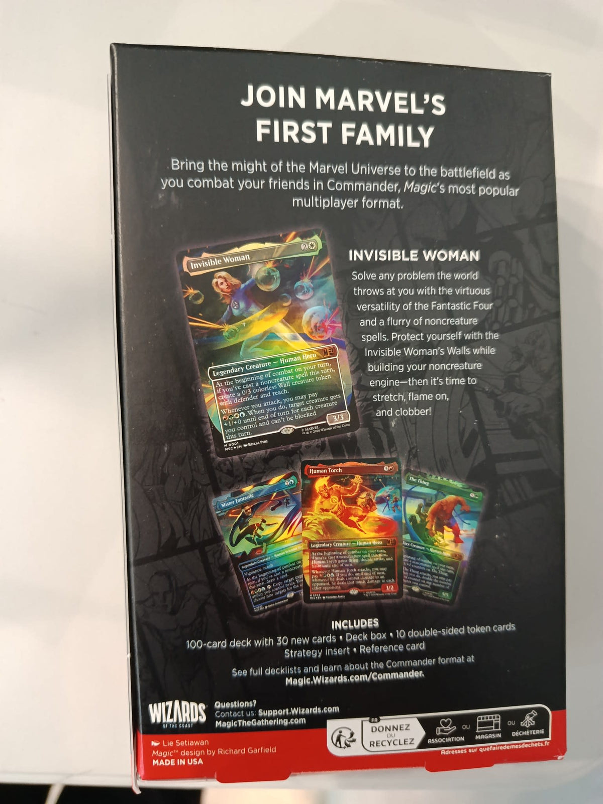 Magic: The Gathering Marvel Super Heroes The Fantastic Four Commander Deck 2025 (English) - view 2