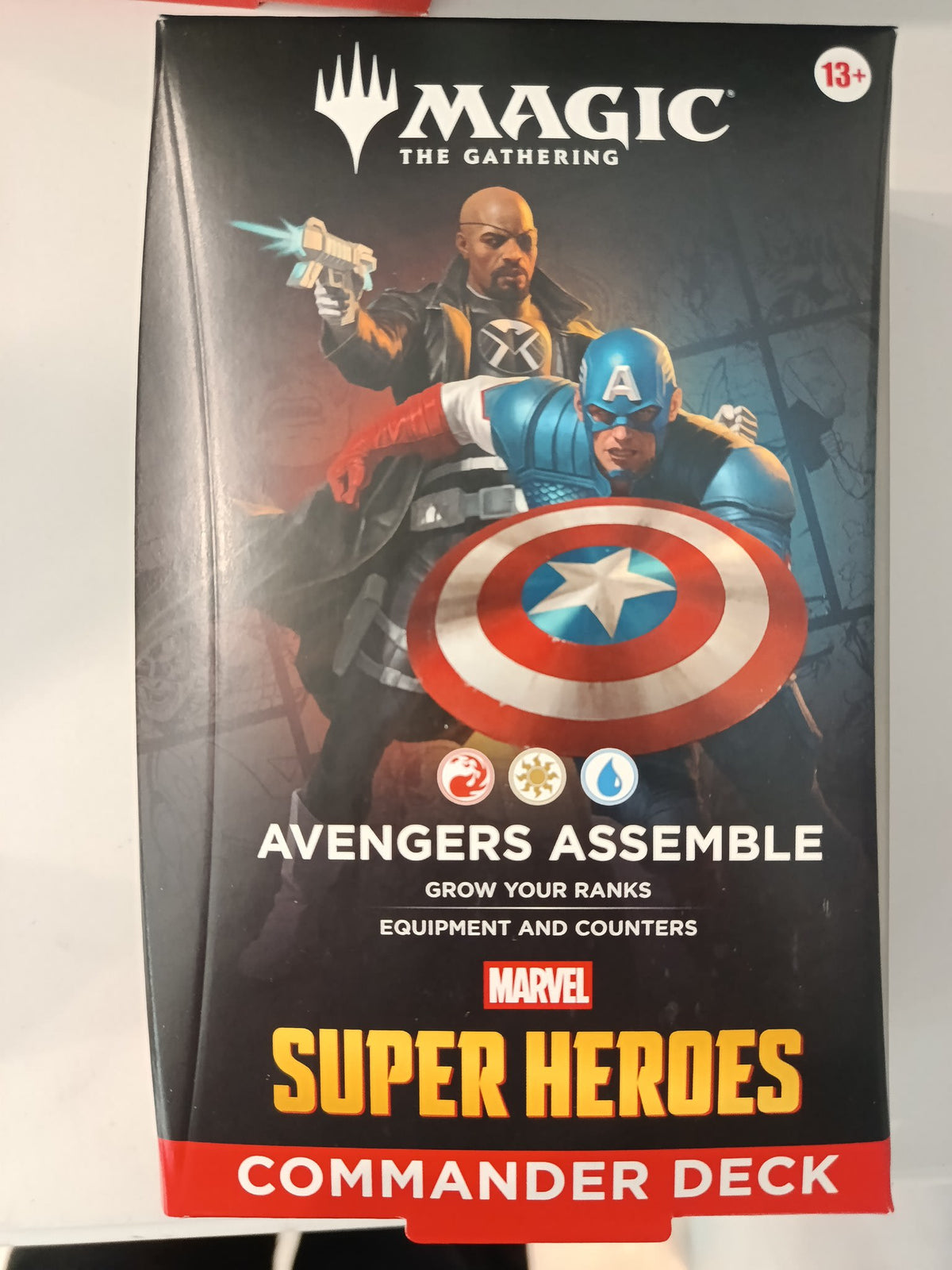 Magic: The Gathering Marvel Super Heroes Captain America, Team Leader Commander Deck 2026