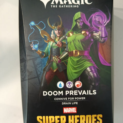 Magic: The Gathering Marvel Super Heroes Doctor Doom, King of Latveria Commander Deck 2025