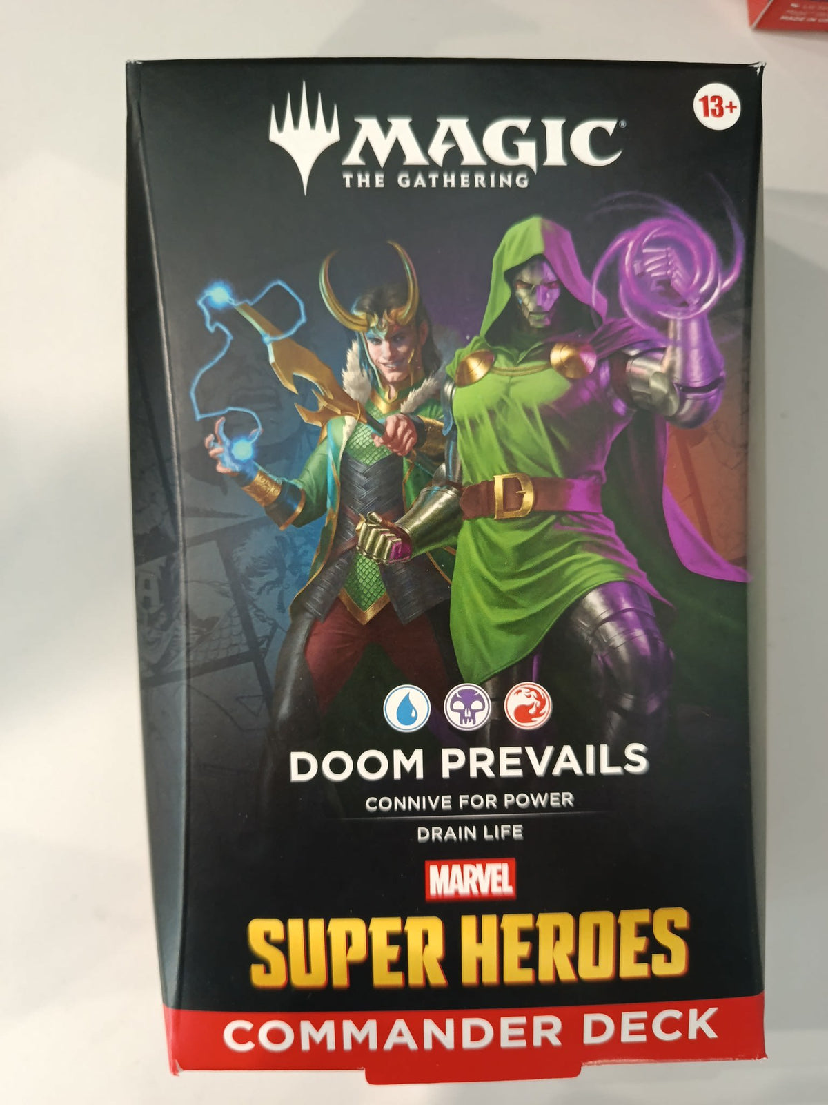 Magic: The Gathering Marvel Super Heroes Doctor Doom, King of Latveria Commander Deck 2025