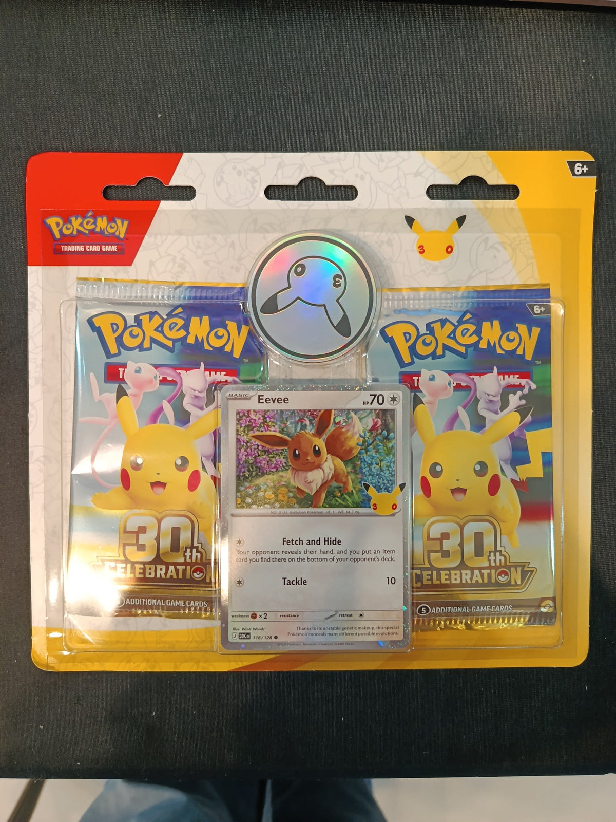 Pokemon 30th Celebration Eevee Blister 2026 (English)
