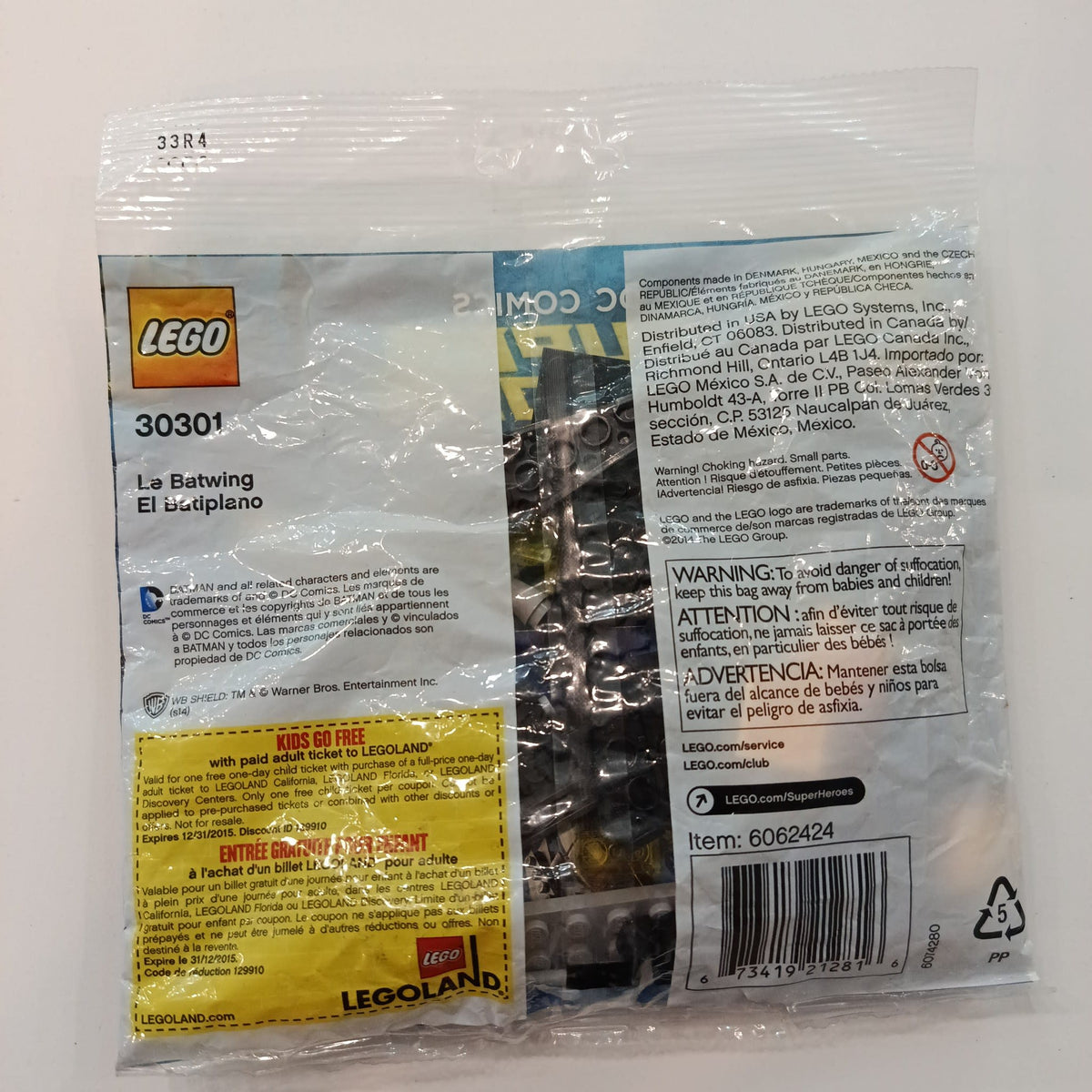 2014 LEGO DC Comics Super Heroes Batwing #30301 - view 2