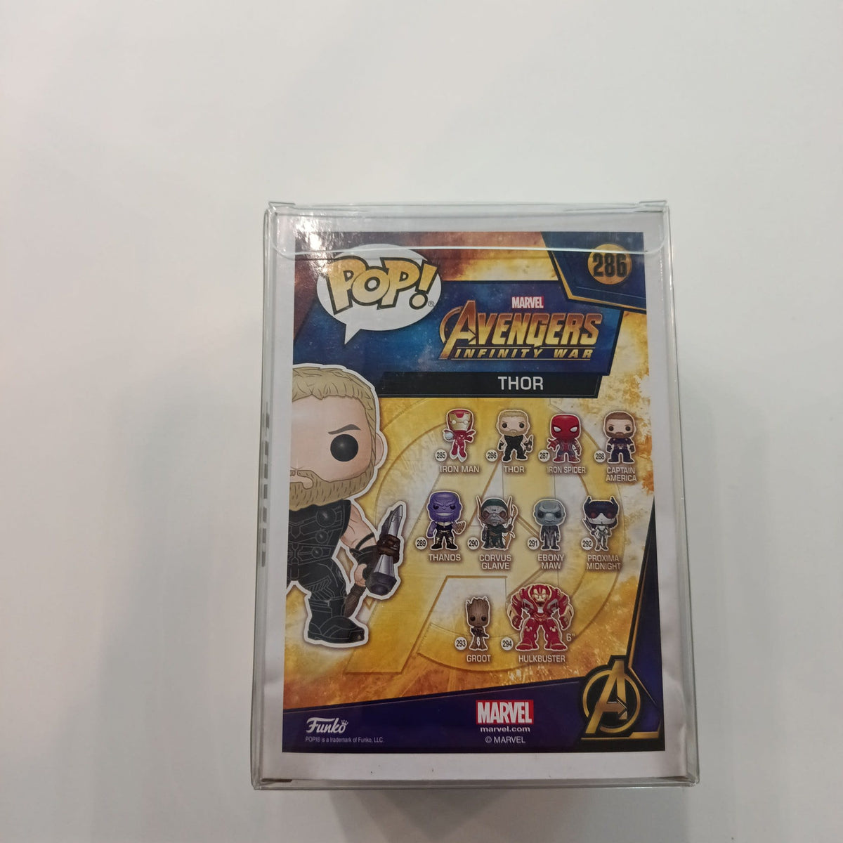 Funko Pop Marvel Avengers Infinity War Thor #286 - view 2