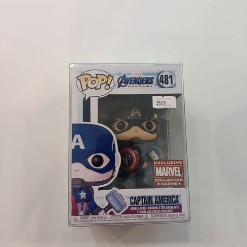 Funko Pop Marvel Avengers Endgame Captain America #481