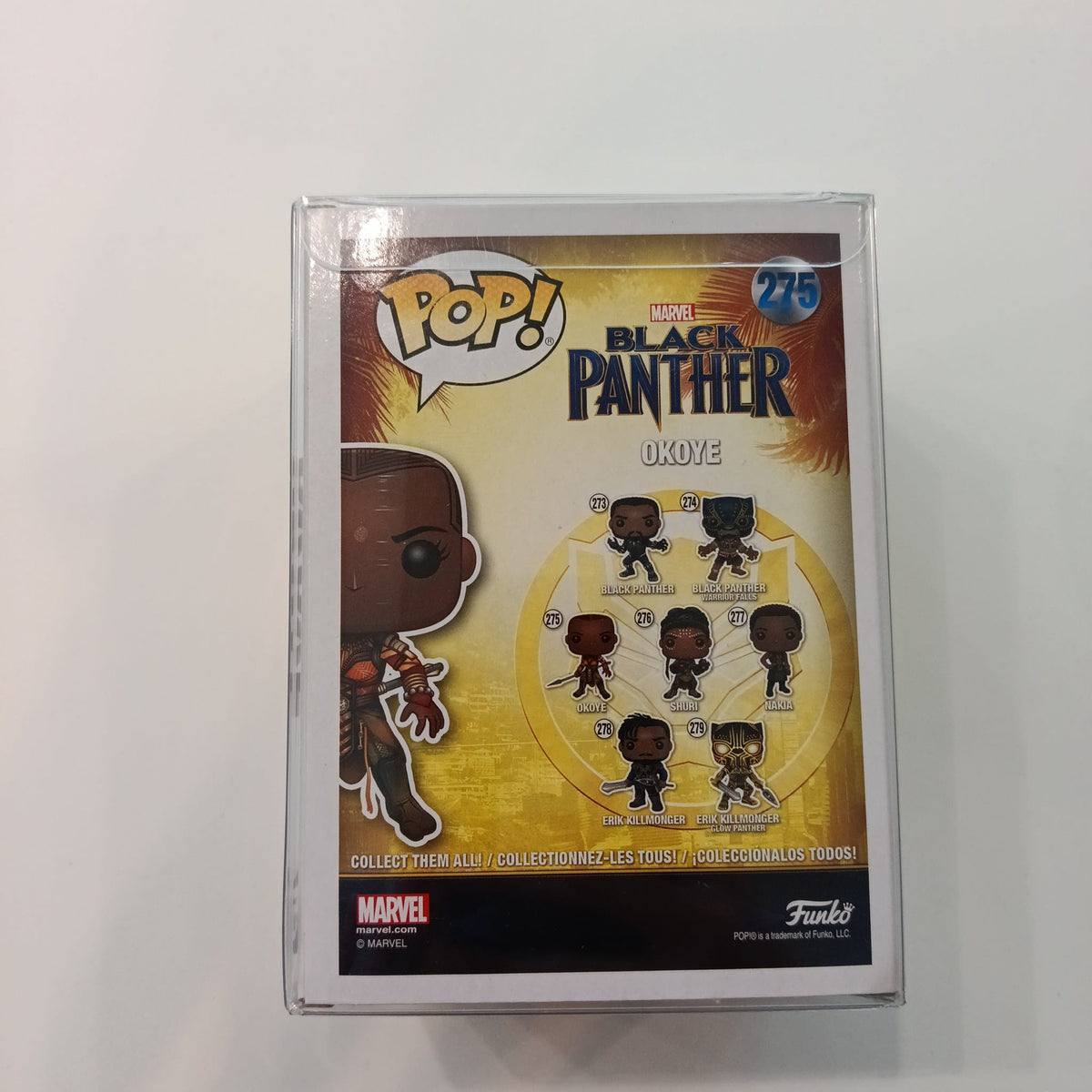 2018 Funko Pop Marvel Black Panther Okoye #275 - view 2