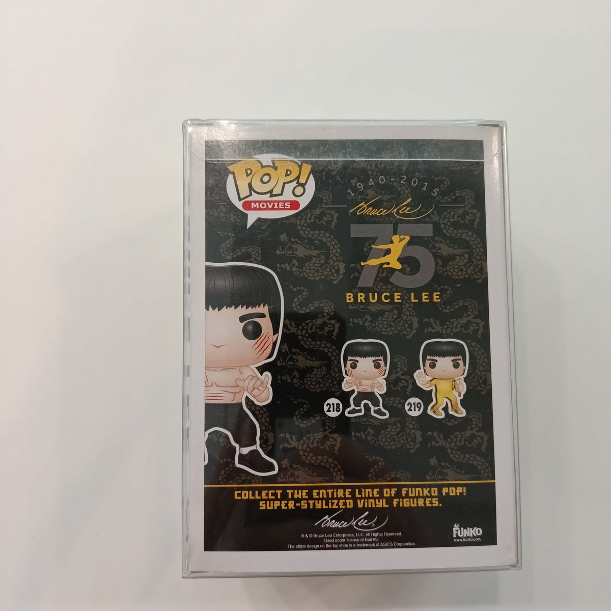 2015 Funko Pop Pop! Movies Bruce Lee #218 - view 2