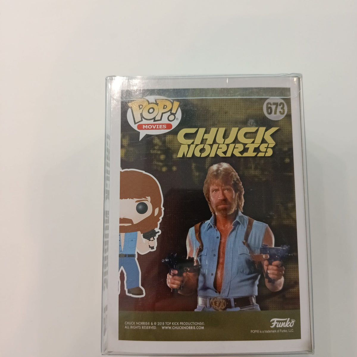 2018 Funko Pop Pop! Movies Chuck Norris #673 - view 2