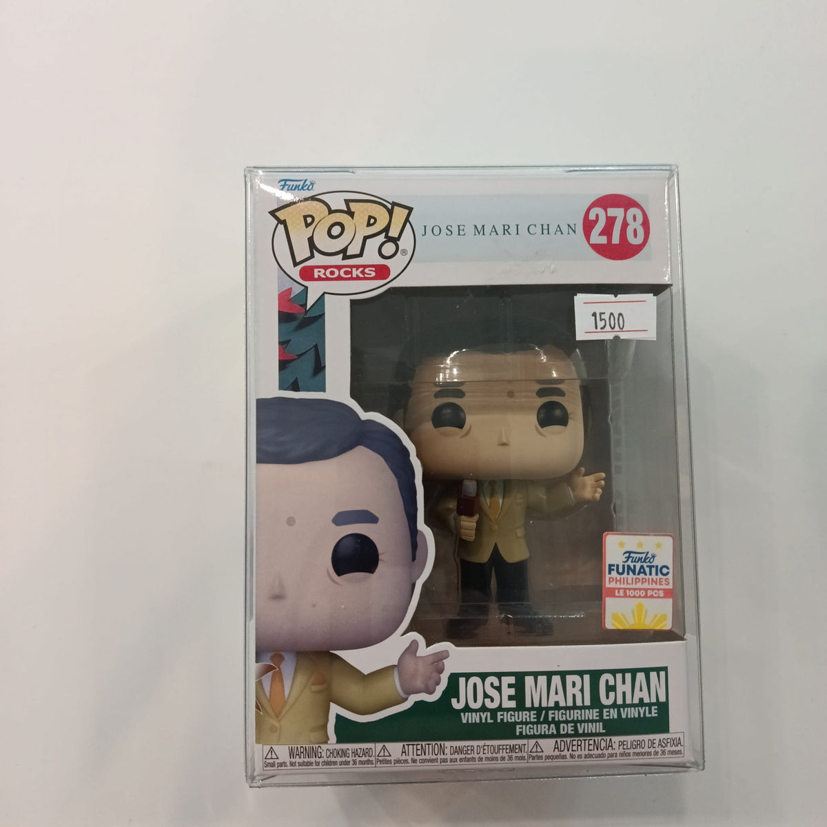 2022 Funko Pop Pop! Rocks Jose Mari Chan #278