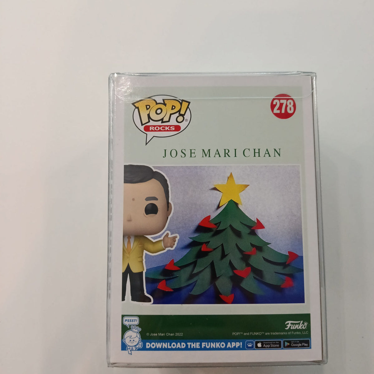 2022 Funko Pop Pop! Rocks Jose Mari Chan #278 - view 2