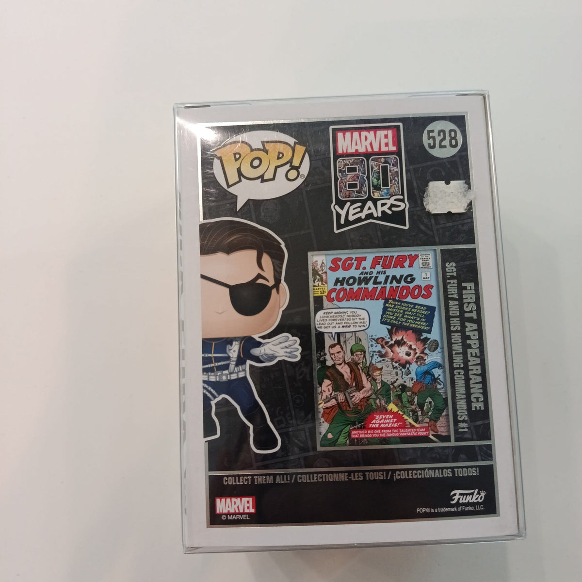 2019 Funko Pop Marvel 80 Years Nick Fury #528 - view 2