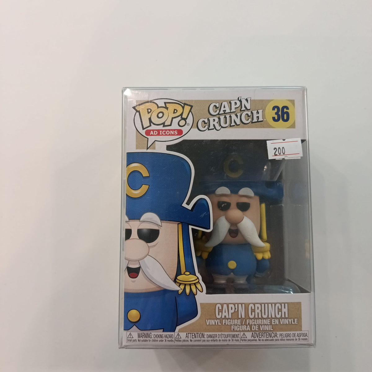 Funko Pop Ad Icons Cap'n Crunch #36
