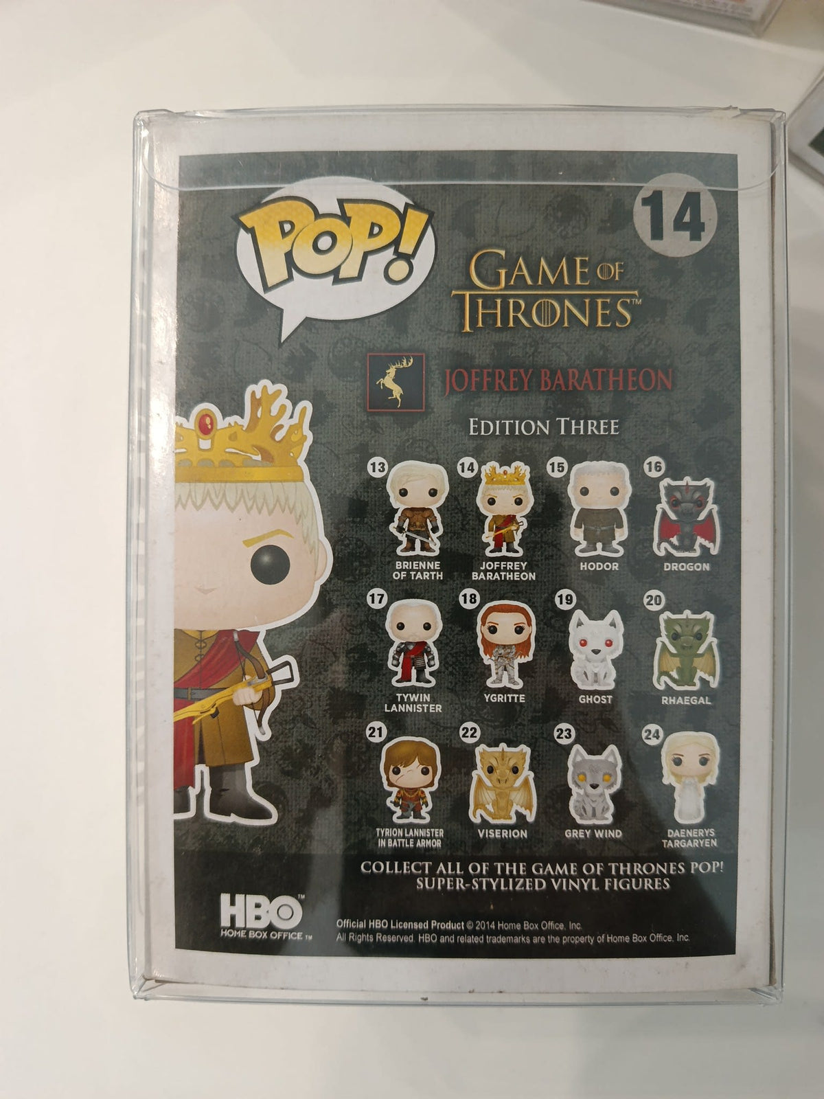 Funko Pop Game of Thrones Joffrey Baratheon #14 - view 2