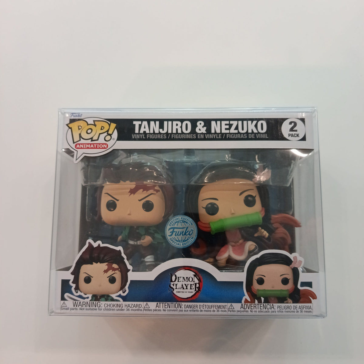 Funko Pop Pop! Animation Tanjiro & Nezuko #867