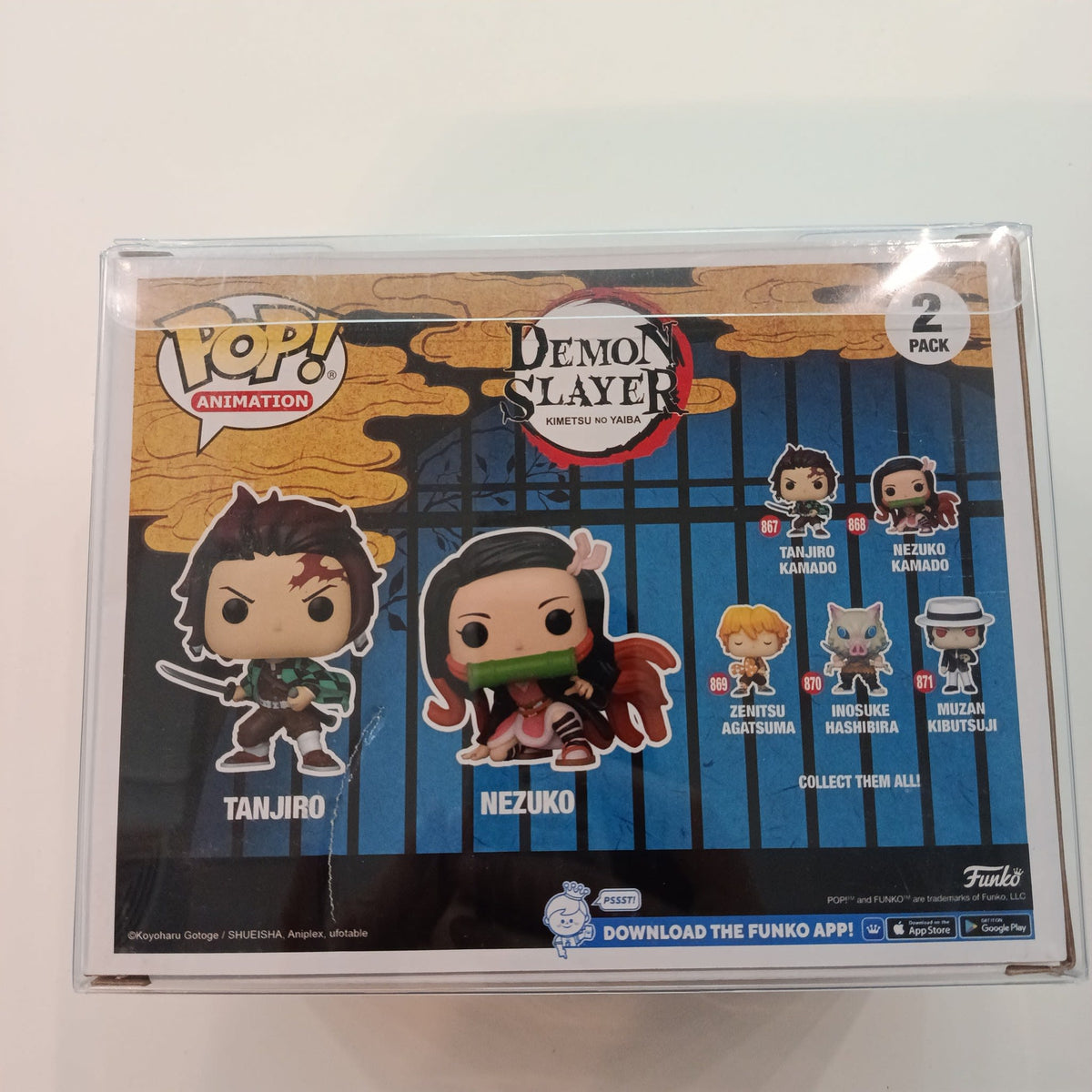 Funko Pop Pop! Animation Tanjiro & Nezuko #867 - view 2