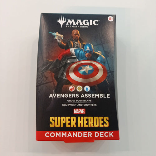 2025 Magic: The Gathering Marvel Super Heroes Avengers Assemble Commander Deck